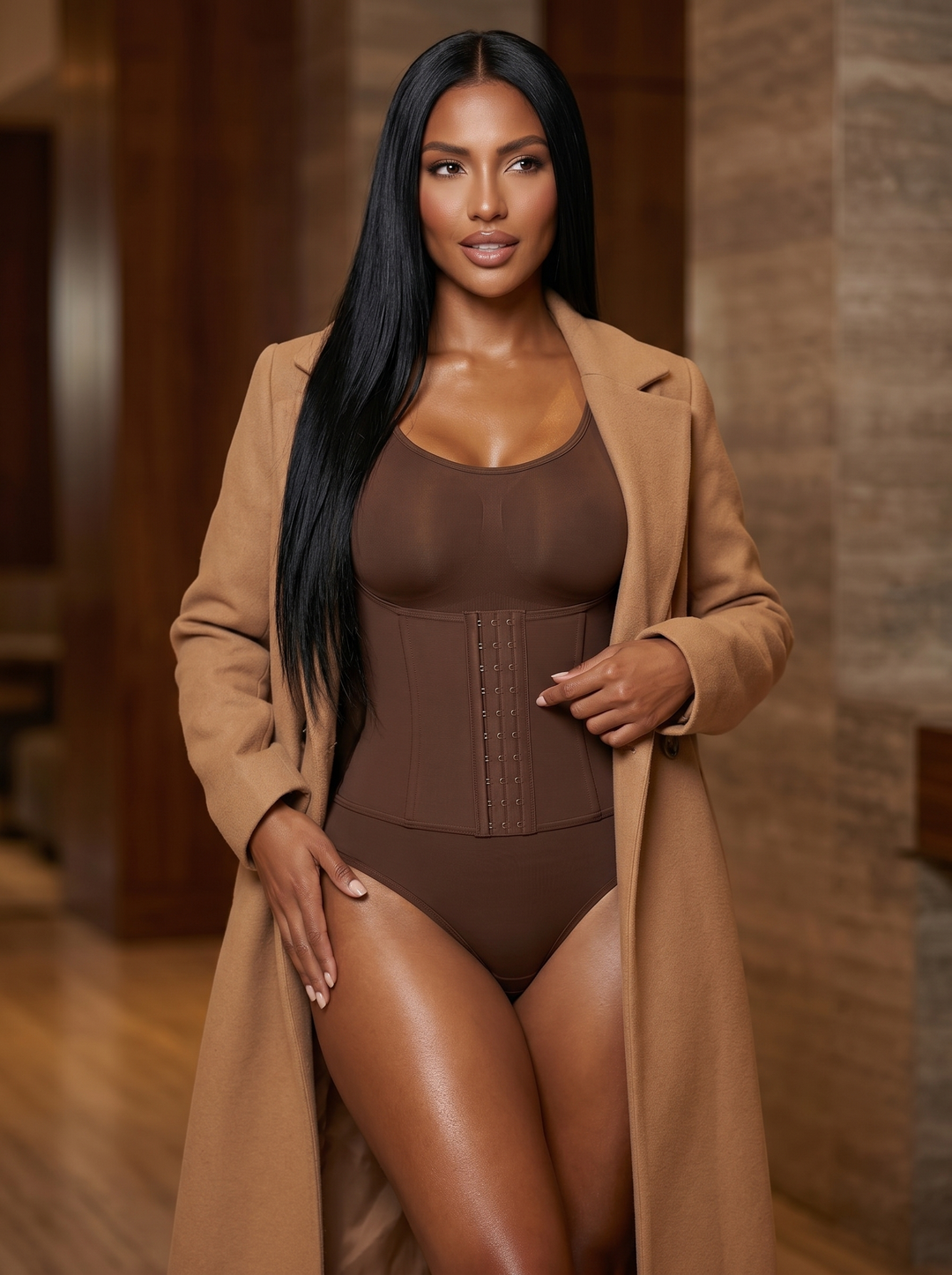 Empovella Bodysuit Sculptant Corset Intégré