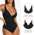 Empovella™ Deep V Shaping Bodysuit – Seamless Fit with Wireless Lift