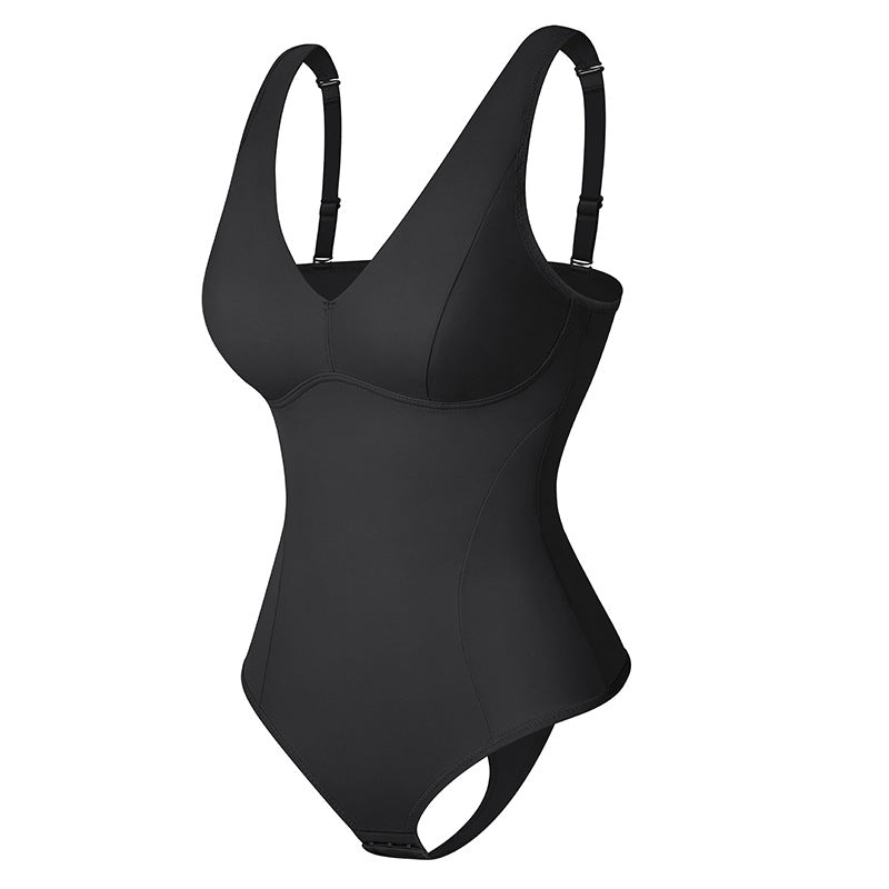 Empovella™ Sculpting Bodysuit – Seamless Tummy Control with Built-In Bra Support
