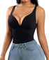 Empovella™ Deep V Shaping Bodysuit – Seamless Fit with Wireless Lift