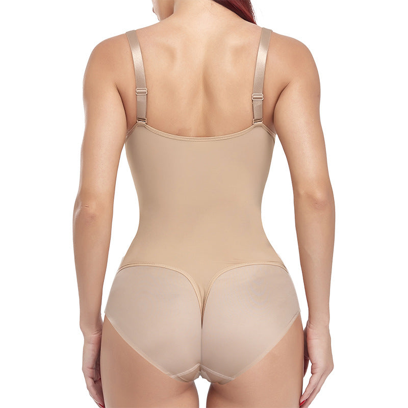 Empovella™ Sculpting Bodysuit – Seamless Tummy Control with Built-In Bra Support